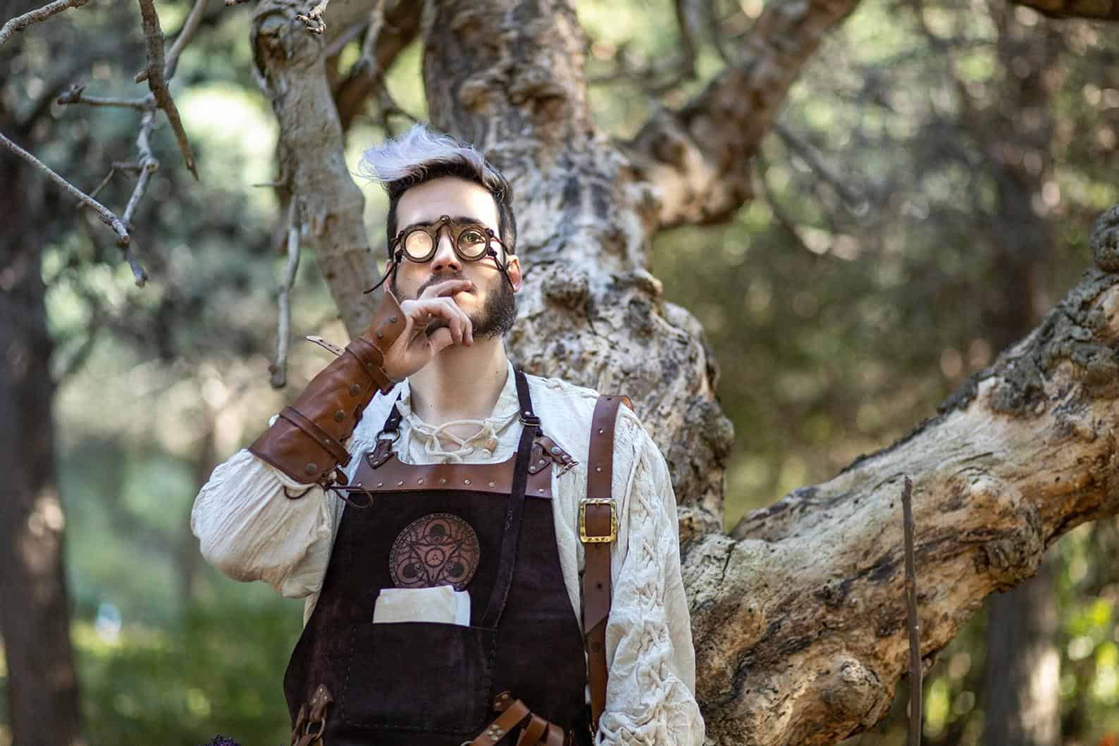 Steampunk alchemist