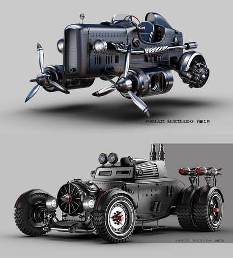 Steampunk Hovercraft