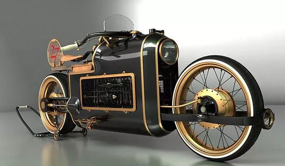 Steampunk Light Cycle
